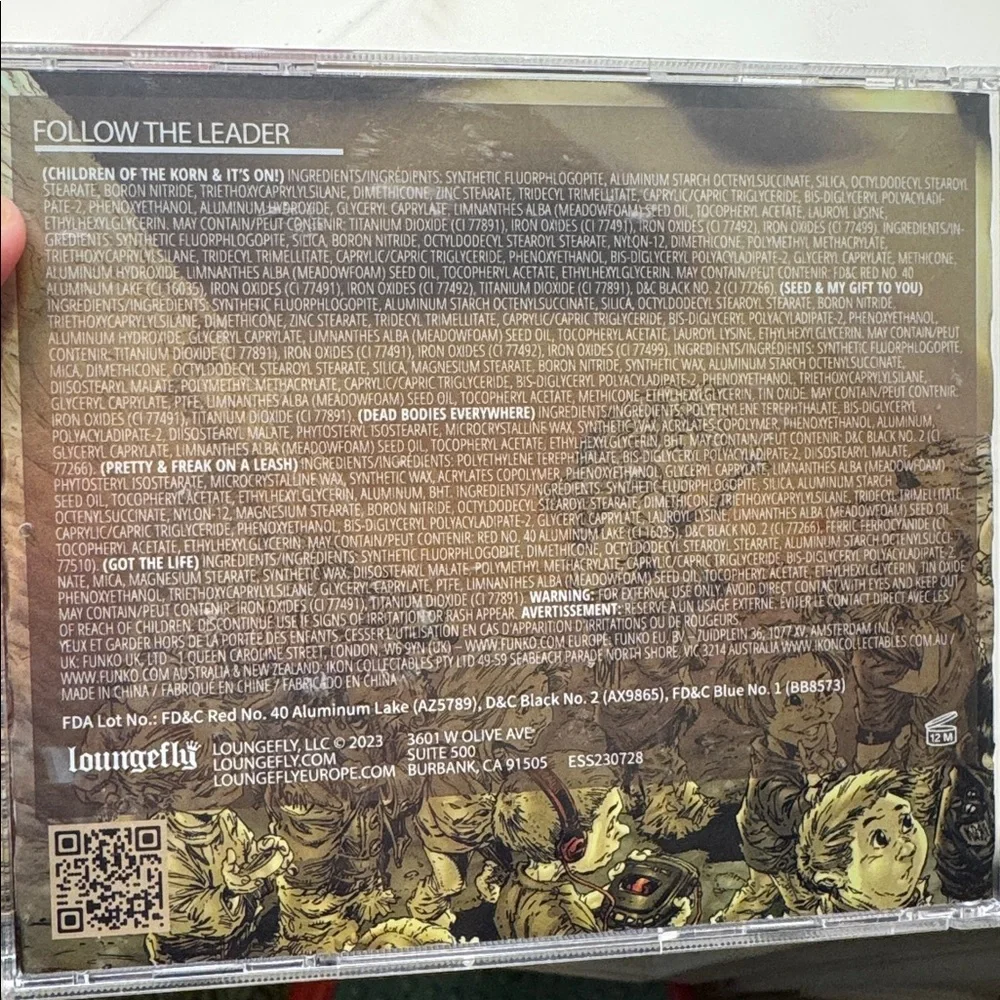 Hipdot x Korn Follow the Leader makeup Palette - Picture 4 of 4